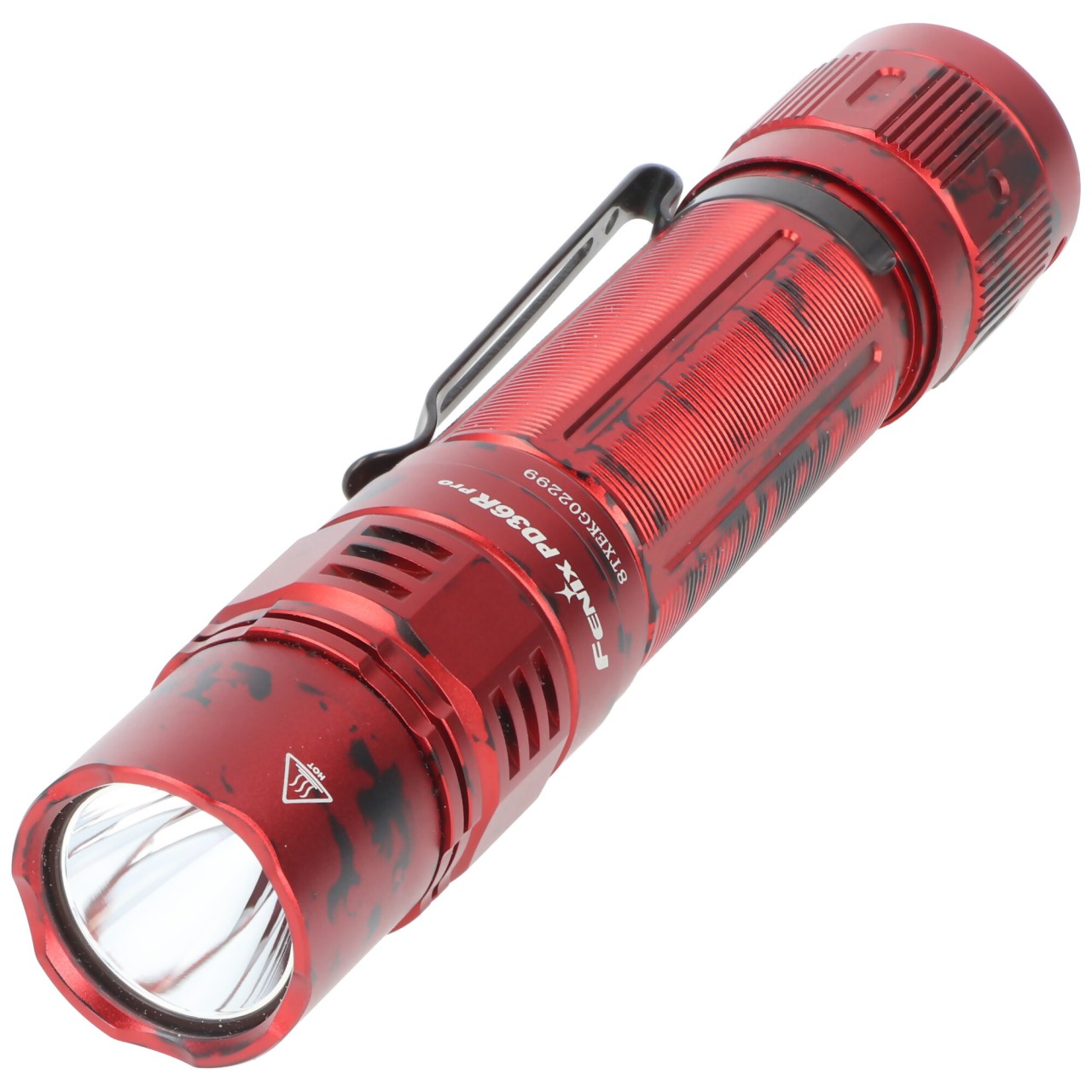 Fenix PD36R Pro LED Taschenlampe Red Camouflage, Sonderversion FEPD36RPRORed von Fenix