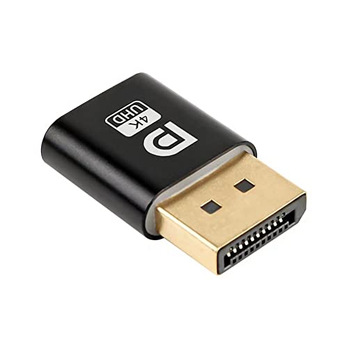 Feriany 4K Displayport Dummy Plug DP Virtual Display Adapter EDID Headless Ghost Emulator für PC Grafikkarte von Feriany