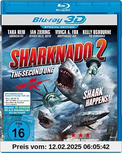 Sharknado 2 - The Second One [3D Blu-ray] von Ferrante, Anthony C.