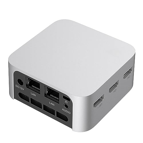 Mini PC Windows 11 8GB RAM S 256GB Mini Desktop Computer Procore Intel Celeron N100 4 Core Unterstützung 4 Threads Unterstützung 4K 60Hz WIFI5 BT4.2 Gigabit Ethernet BIOS von Fesjoy