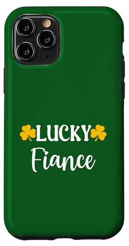 Lucky Fiance Kleeblatt St. Patrick's Day Retro Hülle für iPhone 11 Pro von Festive Irish Green St. Patricks Day Matching