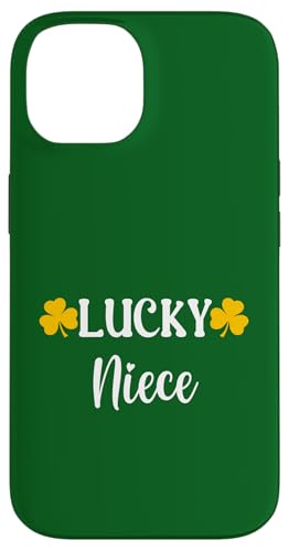 Lucky Niece Clover Kleeblatt St. Patrick's Day Retro Hülle für iPhone 14 von Festive Irish Green St. Patricks Day Matching