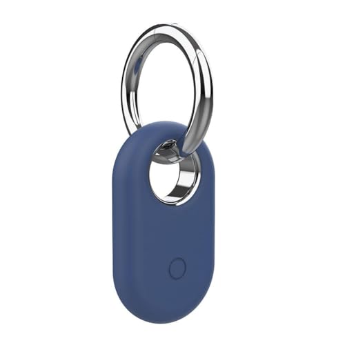 Fgbetcv Schutzhülle für Samsung Galaxy SmartTag2, Silikonhülle für Galaxy Smart Tag 2 mit Schlüsselring für Schlüssel, Geldbörse, Gepäck von Fgbetcv