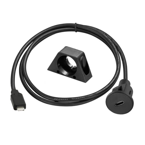 Fhkpsqkcn Auto Boote USB2.0 Typ C Panel Mount Kabel Wasserdichtes Schnelllade Und Datenübertragungskabel von Fhkpsqkcn