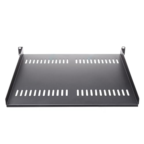 Fhsqwernm Server-Rack, belüftet, freischwingende Ablage für 48,3 cm (19 Zoll) Netzwerkgeräte und Schränke, strapazierfähig von Fhsqwernm