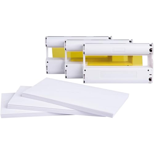 Für RP-108 Fotopapier, 15,2 cm, für CP1300, CP1200, CP1500, Thermo-Sublimationsdrucker, Fotopapierkassette von Fhsqwernm