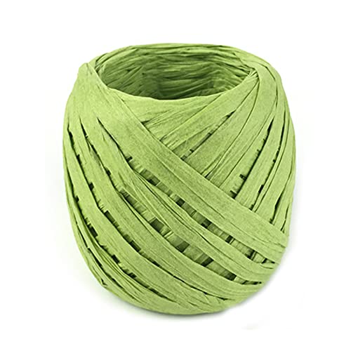 Papierband, Kugel, Handstrick-Seil, 20 m/Rolle, Weben von Fhsqwernm