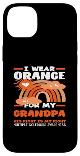 Hülle für iPhone 14 Plus I Wear Orange For My Grandpa Multiple Sklerose Awareness von Fighters Against Multiple Sclerosis Awareness