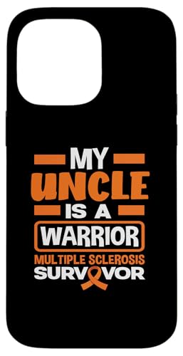 Hülle für iPhone 14 Pro Max My Uncle Is A Warrior Survivor Multiple Sklerose Bewusstsein von Fighters Against Multiple Sclerosis Awareness