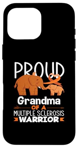 Hülle für iPhone 16 Pro Max Proud Grandma Of A Multiple Sklerose Warrior Awareness von Fighters Against Multiple Sclerosis Awareness