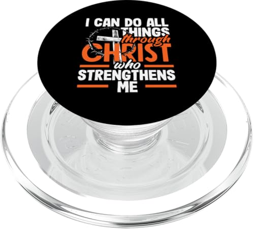 Bewusstsein für Nierenkrebs I Can Do All Things PopSockets PopGrip für MagSafe von Fighters and Supporters of Kidney Cancer Awareness