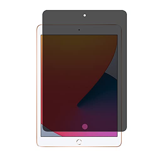 FiiMoo 360° Privacy Schutzfolie Kompatibel mit iPad 10,2 2020/2019 (iPad 8. / 7. Generation), Anti-Spy Gehärtetes Glas Sichtschutzfolie [9H Härte] [Case Friendly] Blickschutzfolie von FiiMoo