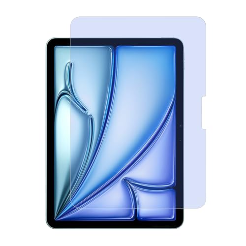 FiiMoo Anti-Blaulicht Displayschutz Folie Kompatibel mit iPad Air 11 Zoll 2024, Schutzfolie, Displayschutzfolie, Augenpflege, Augenermüdung Lindern [Blockiert übermäßiges Schädliches Blaues Licht&UV] von FiiMoo