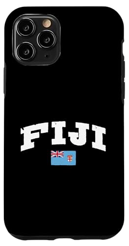 Hülle für iPhone 11 Pro Fidschi-Flagge, Urlaub, stolzer Fidschi-Inselbewohner von Fiji Islands Designs Fijian Pride Pacific Ocean