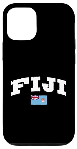 Hülle für iPhone 12/12 Pro Fidschi-Flagge, Urlaub, stolzer Fidschi-Inselbewohner von Fiji Islands Designs Fijian Pride Pacific Ocean