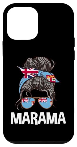 Hülle für iPhone 12 mini Marama Fijian Girl Fidschi-Flagge Unordentliches Haar Fidschi-Frauen von Fiji Islands Designs Fijian Pride Pacific Ocean