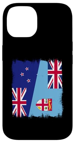 Hülle für iPhone 14 Neuseeland Fidschi-Flagge NZ Fijian Roots Pride von Fiji Islands Designs Fijian Pride Pacific Ocean