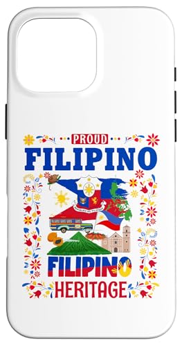 Hülle für iPhone 16 Pro Max Philippinische Flagge Idee für Frauen und Philippinen Flagge von Filipino American History Month Ideas For Kids