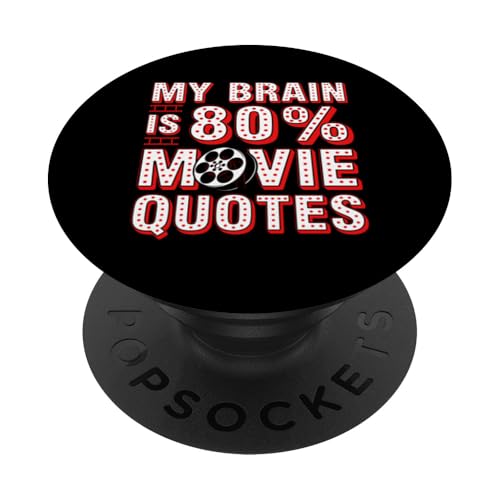 Filmzitate Film Cinema Motion PopSockets Klebender PopGrip von Film Making Movie Lover Gifts Clothing