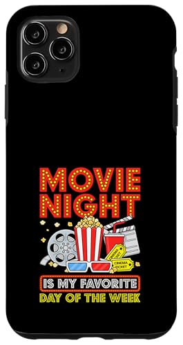 Hülle für iPhone 11 Pro Max Filmabend Lieblingstag Popcorn Film Cinema Motion von Film Making Movie Lover Gifts Clothing