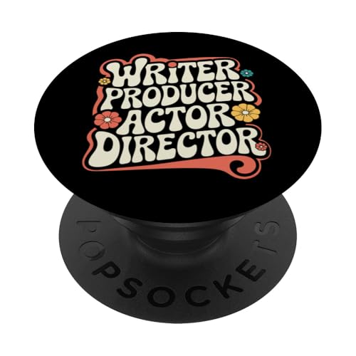 Filmemacher Schriftsteller Produzent Schauspieler Regisseur PopSockets Klebender PopGrip von Filmmaker Movie Director Cinematographer Film