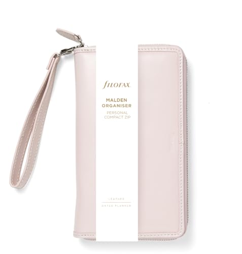 FILOFAX Malden Personal Compact Zip Organiser Pink 2025 von Filofax