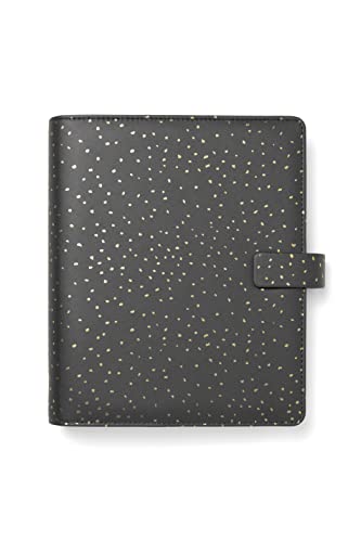 FILOFAX Confetti A5 Organiser Charcoal 2025 von Filofax