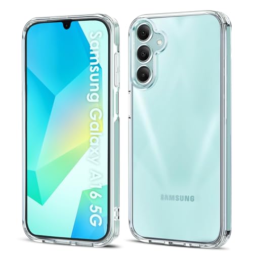 Filoto Ultra Clear Hülle für Samsung Galaxy A16 5G(2024), Transparent Vergilbungsfrei Slim Soft Silikon Handyhülle, Anti-Fingerabdruck Kratzfest Stoßfest Fallschutz Ultra Dünn TPU Schutzhülle (Clear) von Filoto