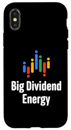 Hülle für iPhone X/XS Big Dividende Energy Funny Finance Dividenden Investor von Finance Dividend Stocks Invest Money Wealth Market