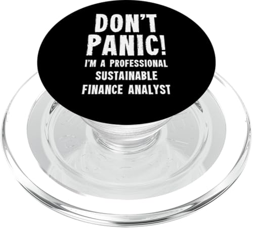 Analyst für nachhaltige Finanzen PopSockets PopGrip für MagSafe von Financial Services Staff Gifts & T-Shirts