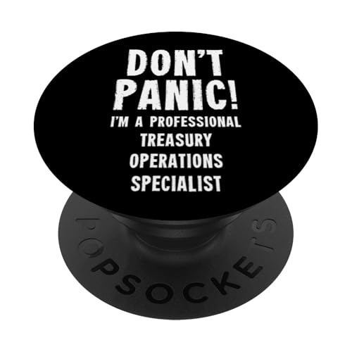 Spezialist für Treasury Operations PopSockets Klebender PopGrip von Financial Services Staff Gifts & T-Shirts