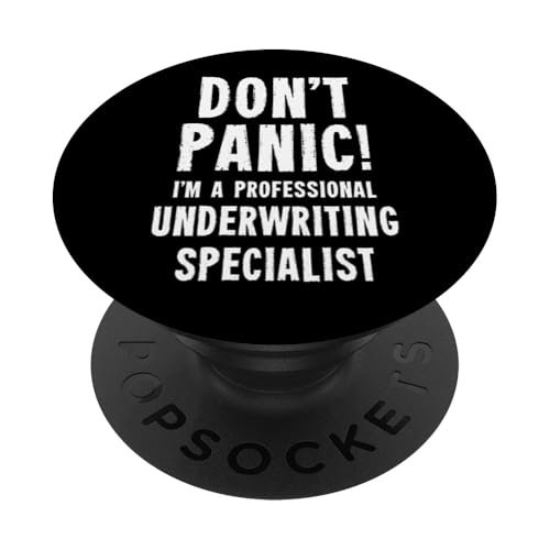 Spezialist für Underwriting PopSockets Klebender PopGrip von Financial Services Staff Gifts & T-Shirts