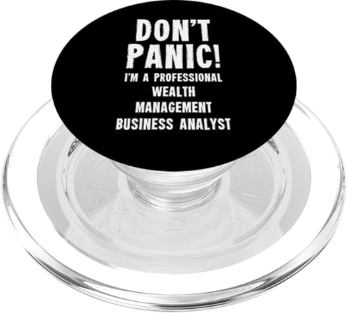 Vermögensverwaltung Business Analyst PopSockets PopGrip für MagSafe von Financial Services Staff Gifts & T-Shirts