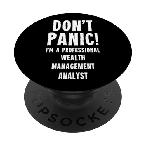 Vermögensverwaltungsanalyst PopSockets Klebender PopGrip von Financial Services Staff Gifts & T-Shirts