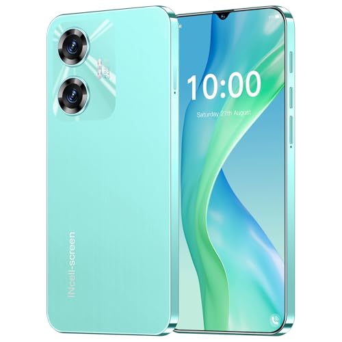 Fine Life Pro Android-Telefon, 6,3-Zoll-Bildschirm, 4G FDD-LTE Smartphone, Dual-Kameras, 2GRAM, 16GROM, erweiterbar 128GB, Dual-SIM-Karten, eingebauter Akku, entsperrtes Telefon (2, Green) von Fine Life Pro