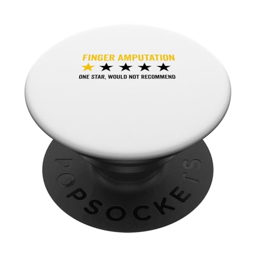 Finger Amputierte Lustige Finger Amputation Survivor Amputated PopSockets Klebender PopGrip von Finger Amputeee Survivor Amputation