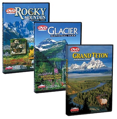 National Park DVD Gift Set: Glacier, Grand Teton & Yellowstone and Rocky Mountain von Finley-Holiday Film Corp.