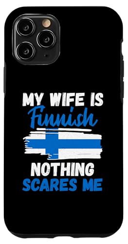 Hülle für iPhone 11 Pro Finnische Flagge von Finnish Gifts Made in Finland