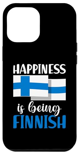 Hülle für iPhone 12 Pro Max Finnische Flagge von Finnish Gifts Made in Finland