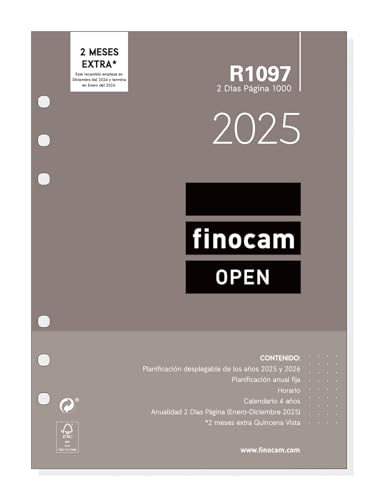 Finocam Jahreseinlage, Open 2025, 2 Tage, Januar 2025 - Dezember 2025 (12 Monate), Spanisch von Finocam