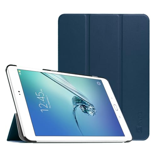Fintie Schutzhülle für Samsung Galaxy Tab S2 9,7 Zoll (24,6 cm) (24,6 cm), ultraleicht, mit Standfunktion, automatische Sleep-/Wake-Funktion, Marineblau von Fintie