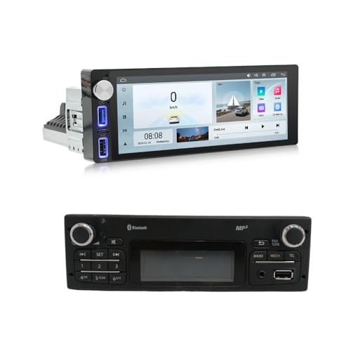 Auto Radio GPS Navi Navigation Carplay/Android Autoradio 9 Zoll HD-Touchscreen, Ersatz für Renault Kangoo II Master TWINGO (2008-2021) / Mercedes Citan Tourer MIXTO 109 CDI (2012-2021) von Fiorigo