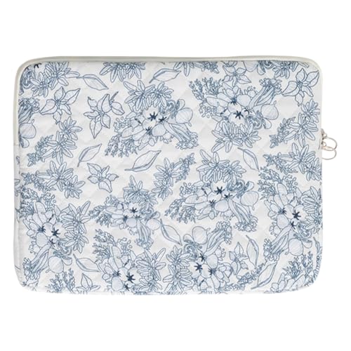 Fiorky Puffy Laptop Sleeve 11/13/15 Zoll süße Laptop -Hülle Laptop -Tasche Ästhetischer Laptop Tragetasche Coquette Floral Laptop Hülse Hülle Laptop Tragetasche Laptop Hülle Bürozubehör von Fiorky