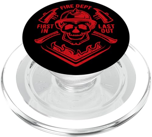 Fire Department Firefighter Fireman Fire Rescue Firefighting PopSockets PopGrip für MagSafe von Fire Fighter Firemen Firefighters Fire Station EMT