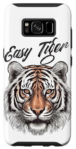 Hülle für Galaxy S8 Easy Tiger Vintage Grafik Neuheit von Fire Up Threads