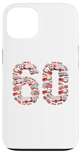 Fire Truck, 60th Birthday Kids, 60 Years Old Firefighter Hülle für iPhone 13 von Firefighter, Birthday Party, Tee Store