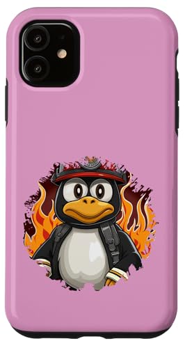 Hülle für iPhone 11 Feuerwehr Pinguine von Firefighters Fans