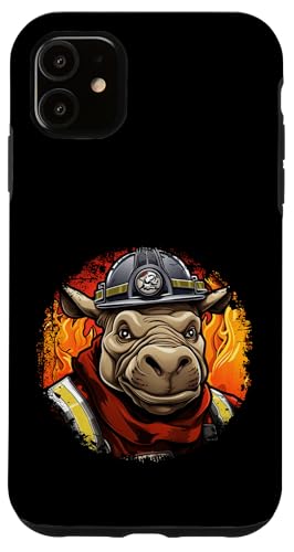 Hülle für iPhone 11 Nilpferde Feuerwehr von Firefighters Fans