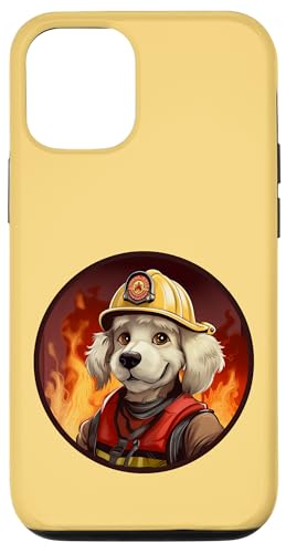 Hülle für iPhone 12/12 Pro Feuerwehrmann Hund von Firefighters Fans