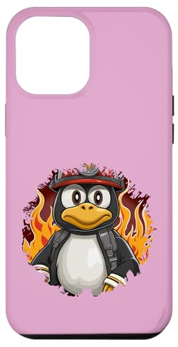 Hülle für iPhone 12 Pro Max Feuerwehr Pinguine von Firefighters Fans